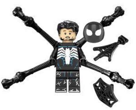 Boneco Blocos De Montar Peter Parker Venom Homem Aranha Mega Block