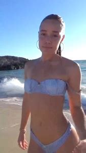 Insta Vid Rg Olivia Ponton Bikini On The Beach Phun Org Forum
