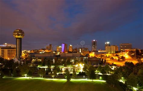 Knoxville Skyline stock photo. Image of appalachian, mountain - 10172664