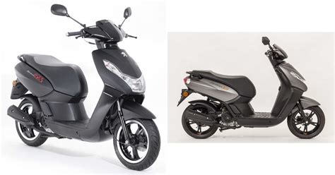 Motorrad Vergleich Peugeot Kisbee 50 RS 2T 2014 Vs Peugeot Kisbee 50