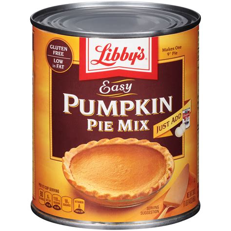 canned pumpkin pie filling recipe