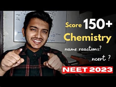 How To Score 150 In NEET Chemistry In Last 3 Months NEET 2023