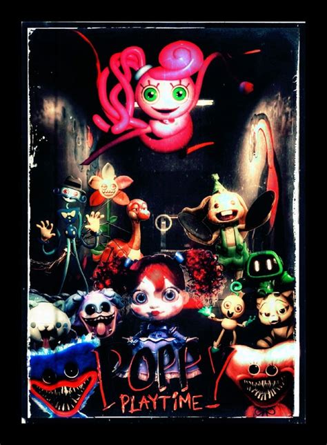 Poppy Playtime Chapter Fanmade Poster By Nikisawesom On