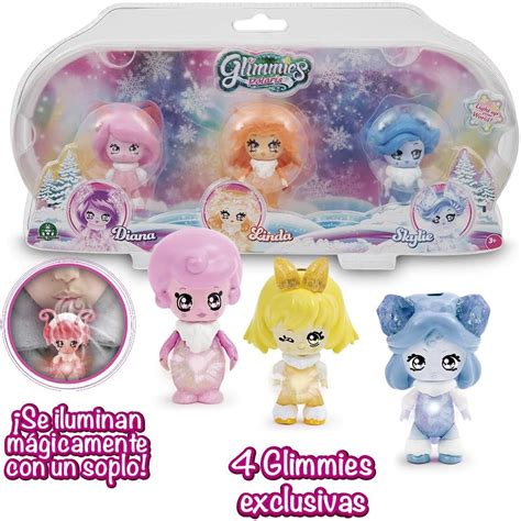 Glimmies – Dolls with Light, multicoloured (GIOCHI PREZIOSI glp02000 ...