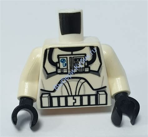 Минифигурка Лего Звездные Войны 501st Пилот Клон