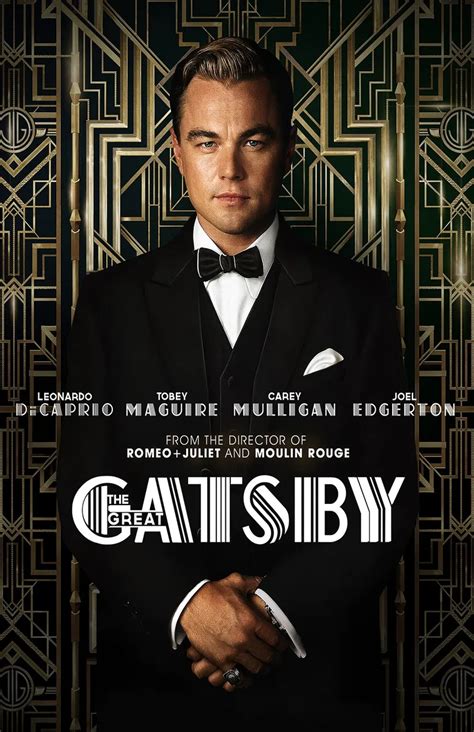 Leonardo Dicaprio Great Gatsby Movie Poster