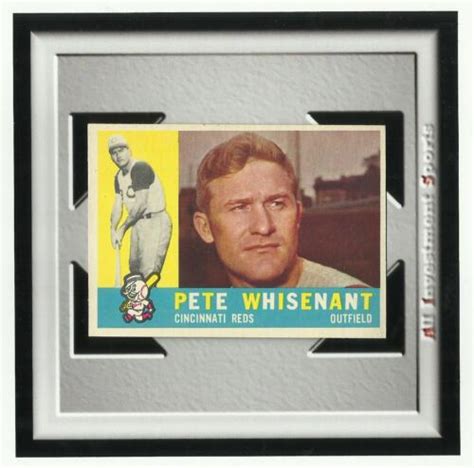 1960 Topps Pete Whisenant 424 Nm Mt Sharp Baseball Card For Your Set