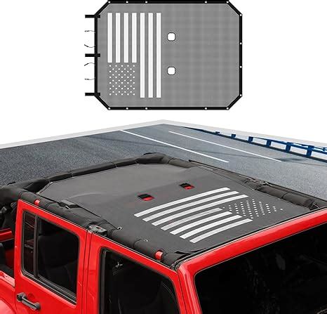 Amazon Sunshade Compatible With Jeep Wrangler Jku Door