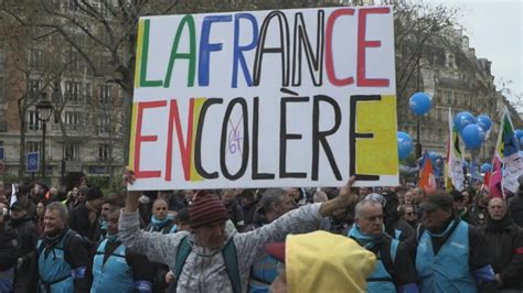 Paris Protesters Kick Off March Against Pension Reform AFP YouTube