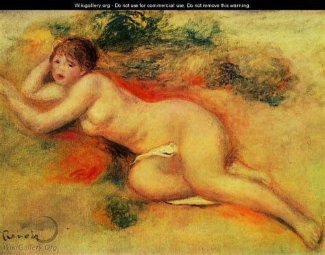 Nude 2 Pierre Auguste Renoir WikiGallery Org The Largest Gallery In The World