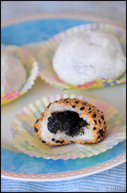 Black Sesame Seed Mochi Dessert Chef Dessert Bar Recipe Dessert Recipes Asian Desserts Just