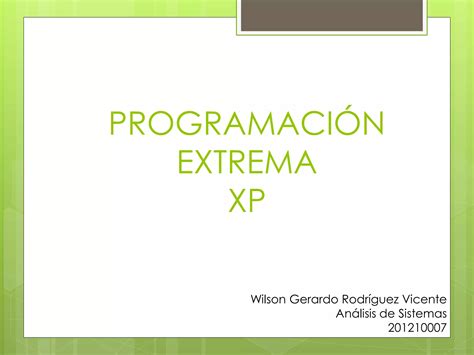 Programacion Extrema PPT