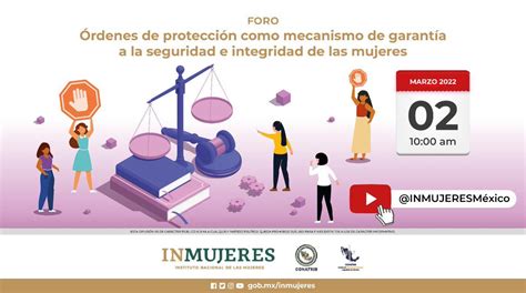 Inmujeres M Xico On Twitter Te Invitamos Al Foro Rdenes De