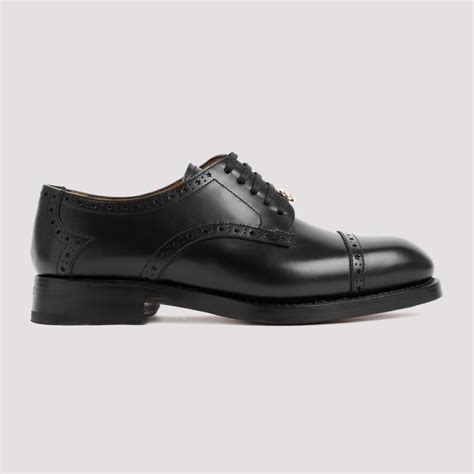 Gucci Derby Suede Shoes In Black For Men Lyst