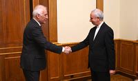 President Vahagn Khachaturyan Received The Ambassador Of Iran Abbas