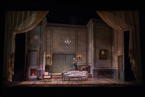 Hedda Gabler Indiana University Scenic Design Kristen Martino