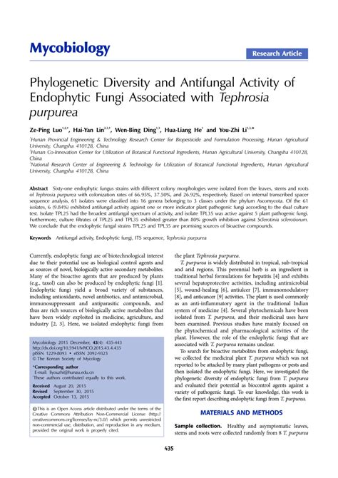 PDF Phylogenetic Diversity And Antifungal Activity Of Endophytic