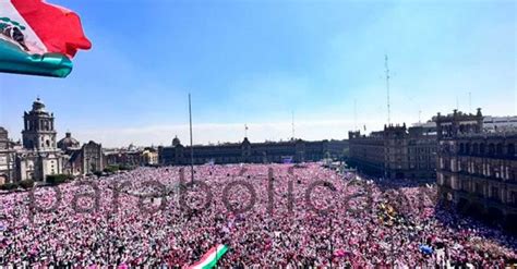 Estima Gobierno De La CDMX 90 Mil Asistentes En Marcha En Defensa Del INE