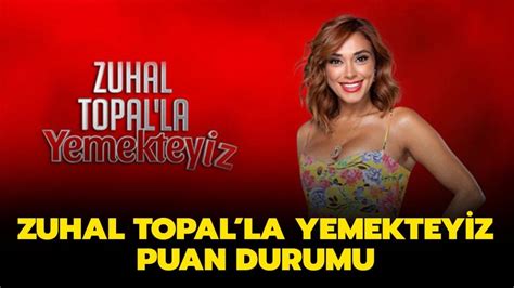 Zuhal Topalla Yemekteyiz Puan Tablosu Açıklandı Mı Zuhal Topalla