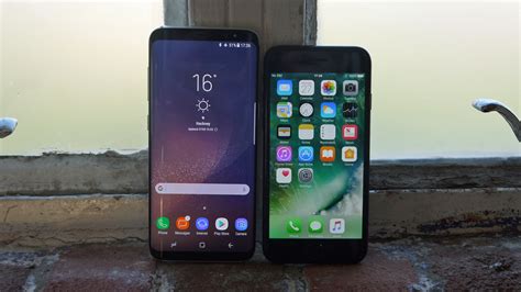 Samsung Galaxy S8 Vs Iphone 7 Clash Of The Titans Techradar