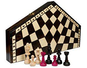 Multiply Your Fun with This Unique 3 Player Chess Set!