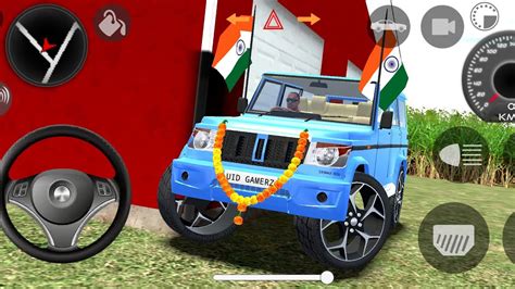 Indian Cars Simulator D New Mahindra Bolero Driving Indian Gadi Game