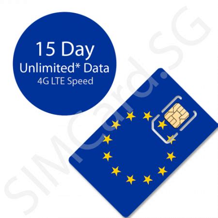 Day Europe Data Only Sim Card Simcard Sg