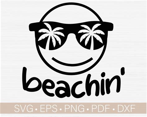 Beachin Svg Funny Beach Svg Summer Svg Quotes Etsy