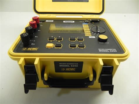 Aemc Instruments Micro Ohmmeter Wire Ohm A