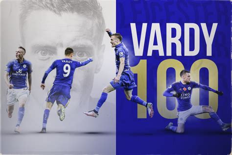 Premier League 100 Club - Jamie Vardy | Watch Every Goal ...