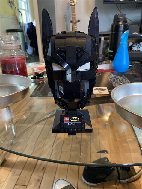 Just finished my Batman Cowl! : r/lego