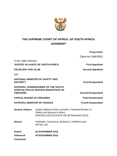 Fillable Online South Africa S Legal Team In The Genocide Case Against