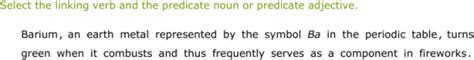 IXL Identify Linking Verbs Predicate Adjectives And Predicate Nouns