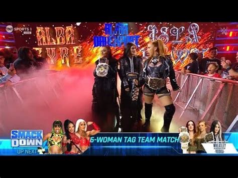 SmackDow 23 8 24 FULL MATCH Naomí Jade Cargill Bianca vs Blair