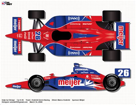 Indy Car Marco Andretti By Atomik On Deviantart