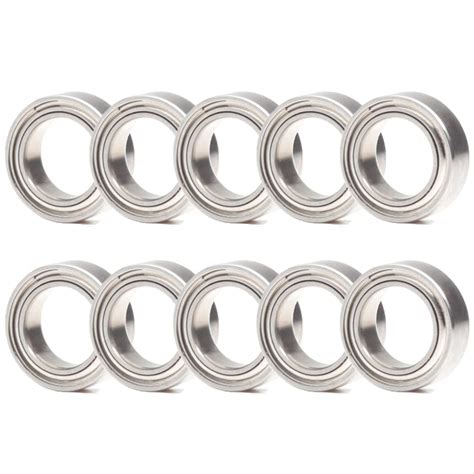 10 Pack 5x8x2 5mm Metal Shielded ABEC 5 High Precision Miniature Ball