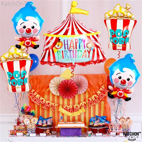 Giant Inch Carnival Balloons Set Pack Of Circus Party