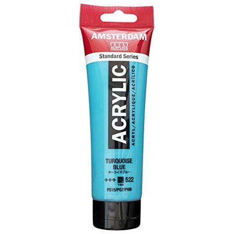 Amsterdam Standard Series Acrylic Tube Ml Turquoise Blue