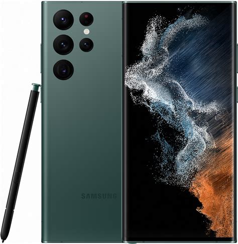 Смартфон Samsung Galaxy S22 Ultra 12/512 Гб Зелёный: купить по цене 89 ...