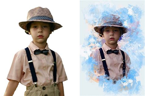 Watercolor Portrait Effect - Design Cuts