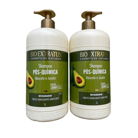 Kit Shampoo Tratamento Restaurador P S Quimica L Bio Extratus