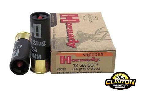 Hornady 12ga 300gr Sst Sabot Slug Clinton Sporting Goods