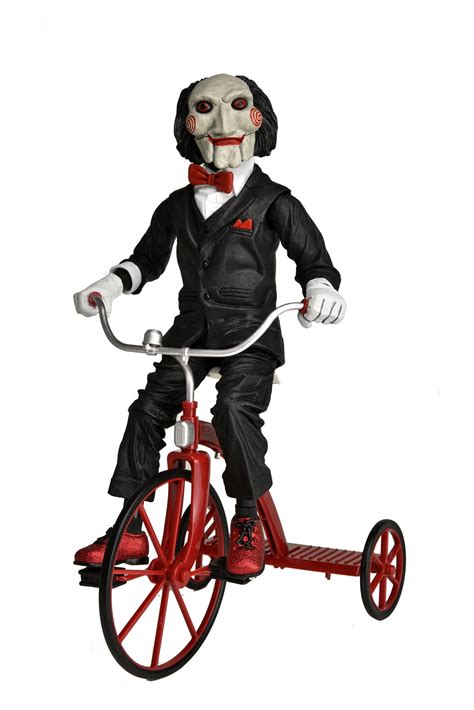 Jigsaw Puppet On Bike
