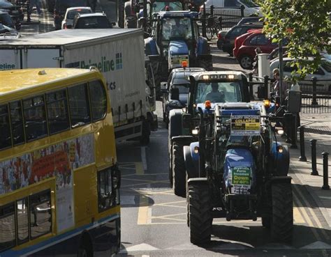 Gardai Warn Of Traffic Disruption As 400 Tractors Expected In Dublin