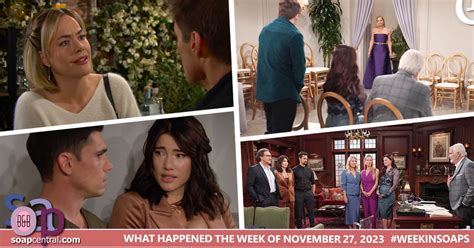 The Bold And The Beautiful Recaps The Week Of November On B B