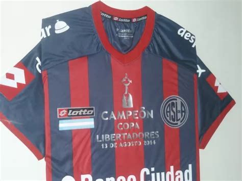 Camiseta Conmemorativa San Lorenzo Campeon Libertadores 2014 MercadoLibre