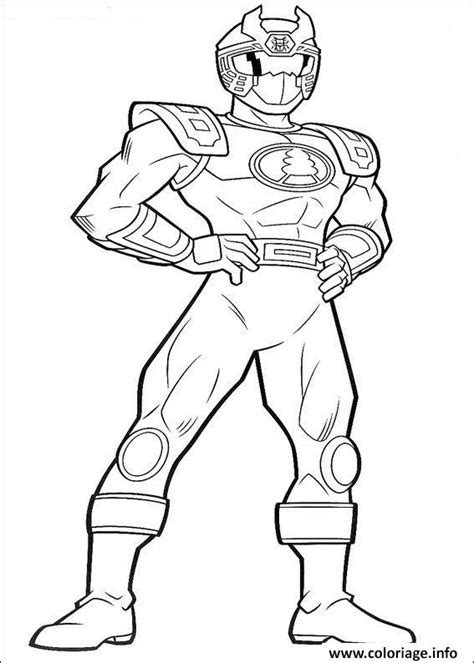 Coloriage Power Rangers S Free Printable JeColorie