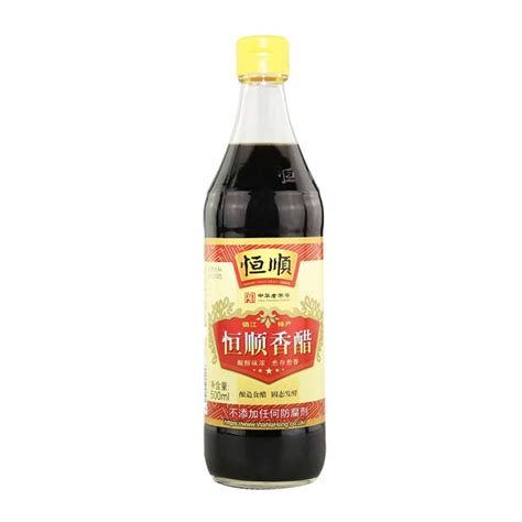 Heng Shun Zhenjiang Vinegar (Red Label) 500mL - WaNaHong