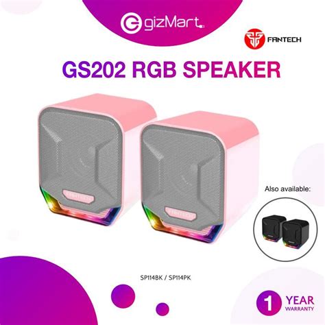 Fantech Sonar Gs Mobile Gaming And Music Speaker With Rgb Sakura