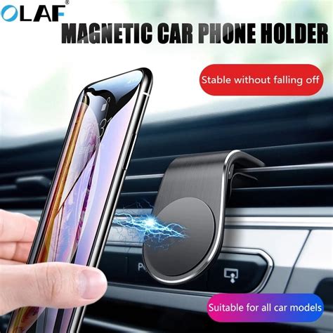 OLAF Support Magn Tique De T L Phone Portable Pour Voiture En Forme De